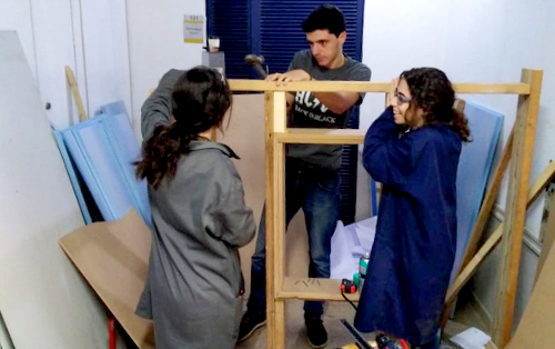 Recycling Wood in SArD Students' Projects