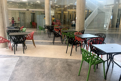 Cybercafé Indoor and Outdoor Furnishing