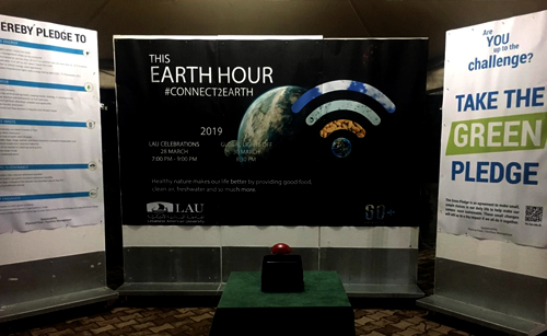 Facilities Management: Earth Hour 2019